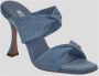 Aquazzura Denim Hakmuiltjes voor Dames Blue Dames - Thumbnail 2