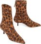 Aquazzura Dierenprint Leren Enkellaarzen Brown Dames - Thumbnail 2