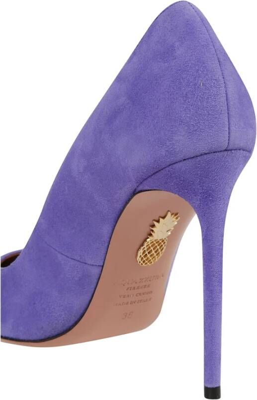 Aquazzura Elegante pomp voor puristen Purple Dames