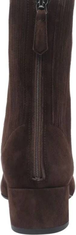 Aquazzura Elegante Suede Bootie met Stijl
