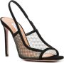 Aquazzura Elegante Zwarte Hoge Hak Sandalen Black Dames - Thumbnail 2