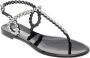 Aquazzura Flat Sandals Black Dames - Thumbnail 2