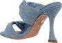 Aquazzura Flat Sandals Blue Dames - Thumbnail 3