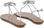Aquazzura Flat Sandals Gray Dames - Thumbnail 4