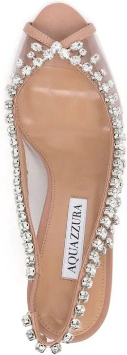Aquazzura Flat Sandals Pink Dames