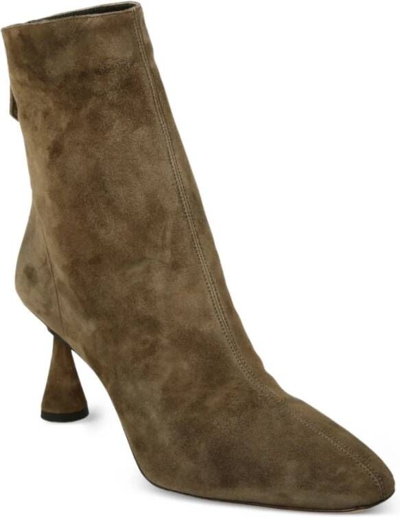 Aquazzura Groene enkellaarzen voor vrouwen