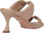 Aquazzura Twist 95 Leren Sandalen Brown Dames - Thumbnail 3