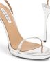 Aquazzura Zilver Metallic Hoge Hak Sandalen Gray Dames - Thumbnail 3