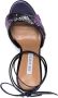 Aquazzura Lace-Up 110 Mesh Sandalen Multicolor Dames - Thumbnail 4