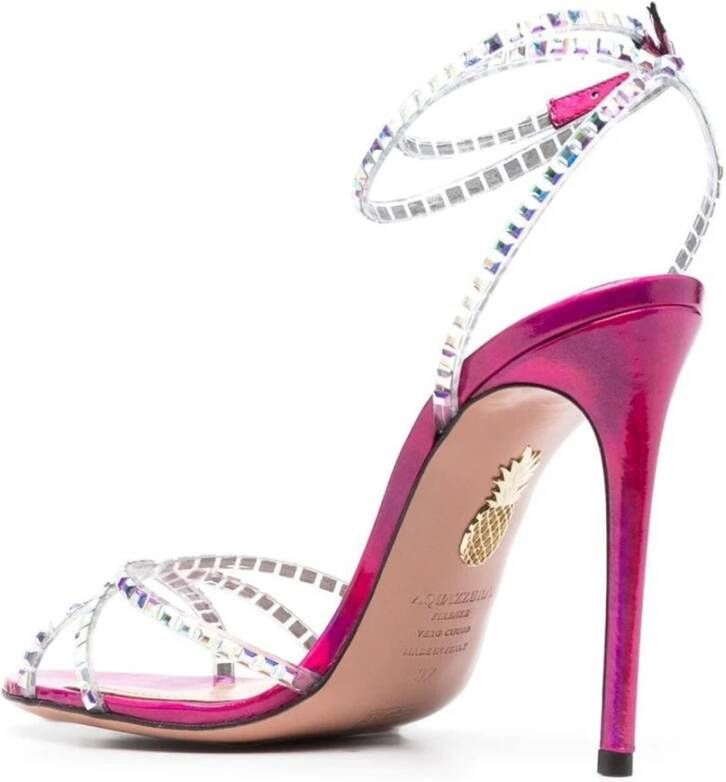 Aquazzura High Heel Sandals Roze Dames