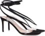 Aquazzura Elegant Illusions Plexi High Heel Sandalen Black Dames - Thumbnail 6