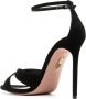 Aquazzura Zwarte Divine 105mm Suède Sandalen Black Dames - Thumbnail 3