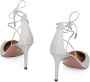 Aquazzura Kersen Puntige Pumps met Strik - Thumbnail 2