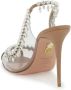 Aquazzura Sandalen Temptation Crystal 105 Sandal in beige - Thumbnail 4