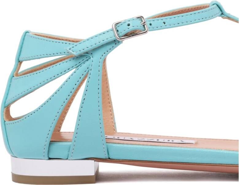 Aquazzura Licht Aquamarijn Frida Sandalen