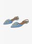 Aquazzura Pre-owned Denim sandals Blue Dames - Thumbnail 3