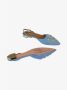 Aquazzura Pre-owned Denim sandals Blue Dames - Thumbnail 5