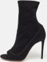 Aquazzura Pre-owned Fabric boots Black Dames - Thumbnail 2