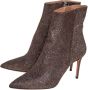 Aquazzura Pre-owned Fabric boots Brown Dames - Thumbnail 3