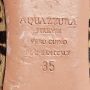 Aquazzura Pre-owned Fabric flats Brown Dames - Thumbnail 7