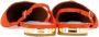 Aquazzura Pre-owned Fabric flats Orange Dames - Thumbnail 5