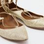 Aquazzura Pre-owned Fabric flats Yellow Dames - Thumbnail 7