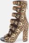 Aquazzura Pre-owned Fabric heels Beige Dames - Thumbnail 2