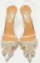 Aquazzura Pre-owned Fabric heels White Dames - Thumbnail 3