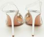 Aquazzura Pre-owned Fabric heels White Dames - Thumbnail 5