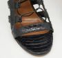 Aquazzura Pre-owned Fabric sandals Black Dames - Thumbnail 7