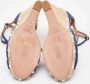 Aquazzura Pre-owned Fabric sandals Blue Dames - Thumbnail 5