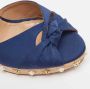 Aquazzura Pre-owned Fabric sandals Blue Dames - Thumbnail 6