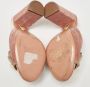 Aquazzura Pre-owned Fabric sandals Pink Dames - Thumbnail 6
