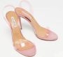 Aquazzura Pre-owned Fabric sandals Pink Dames - Thumbnail 4