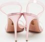 Aquazzura Pre-owned Fabric sandals Pink Dames - Thumbnail 5
