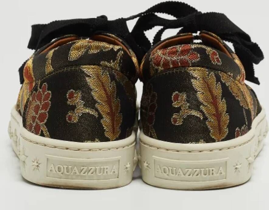 Aquazzura Pre-owned Fabric sneakers Multicolor Dames