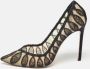 Aquazzura Pre-owned Lace heels Black Dames - Thumbnail 2
