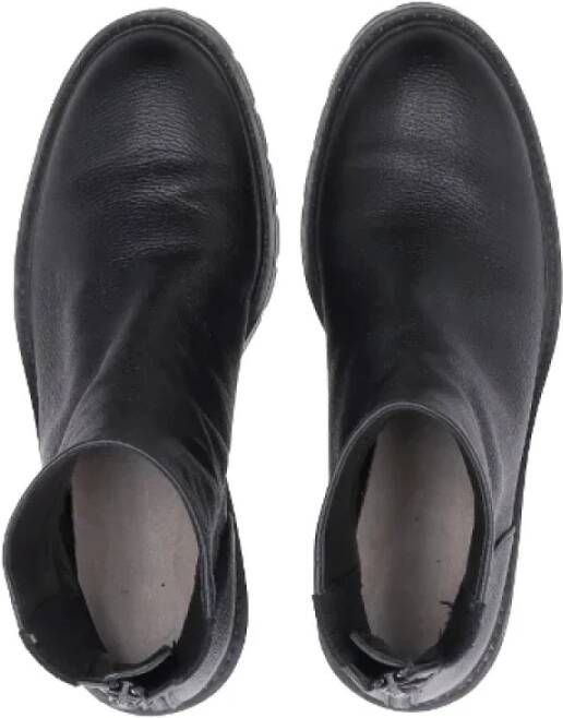 Aquazzura Pre-owned Leather boots Black Dames