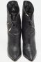 Aquazzura Pre-owned Leather boots Black Dames - Thumbnail 3