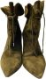 Aquazzura Pre-owned Leather boots Green Dames - Thumbnail 2