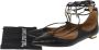 Aquazzura Pre-owned Leather flats Black Dames - Thumbnail 7