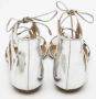 Aquazzura Pre-owned Leather flats Gray Dames - Thumbnail 5
