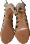 Aquazzura Pre-owned Leather heels Beige Dames - Thumbnail 5