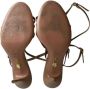 Aquazzura Pre-owned Leather heels Beige Dames - Thumbnail 3