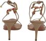 Aquazzura Pre-owned Leather heels Beige Dames - Thumbnail 4