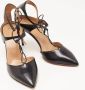 Aquazzura Pre-owned Leather heels Black Dames - Thumbnail 4