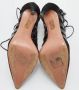 Aquazzura Pre-owned Leather heels Black Dames - Thumbnail 6