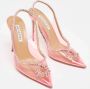 Aquazzura Pre-owned Leather heels Pink Dames - Thumbnail 4