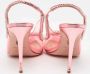 Aquazzura Pre-owned Leather heels Pink Dames - Thumbnail 5