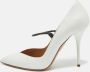 Aquazzura Pre-owned Leather heels White Dames - Thumbnail 2